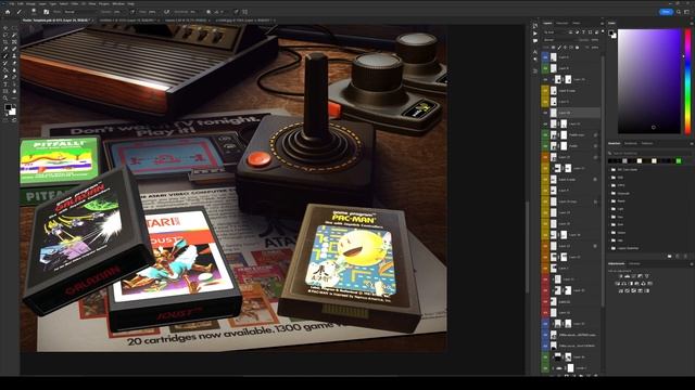 Atari 2600 - Photoshop Editing смотреть онлайн