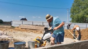 Устройство мелкозаглубленных фундаментов из бу жб конструкций