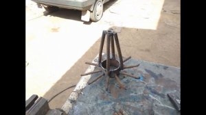 Как я делал "ежи" к окучнику.