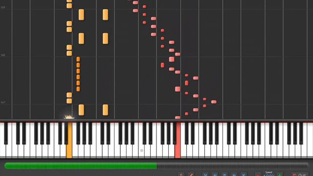 How To Play Creeping Death - Metallica Piano : Synthesia смотреть онлайн