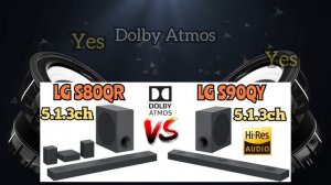 LG S80QR 5.1.3ch vs. LG S90QY 5.1.3ch High Res Dolby Atmos Soundbar | Full Specs Comparison??