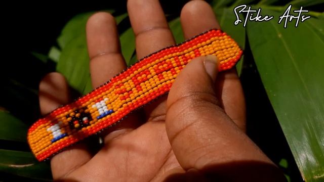Spain Flag ?? Beaded Loom Friendship Bracelet design смотреть онлайн