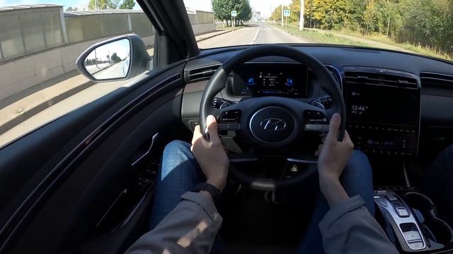 Новый Hyundai Tucson 2021 - Тест-драйв POV смотреть онлайн