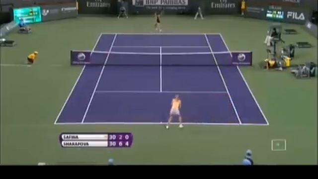 Мария Шарапова и Динара Сафина / Maria Sharapova vs Dinara Safina 4