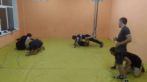 Маркин. Д.Н.Тула. Тренировка 6.09.2017 г. Упражнение Казачок /комментарий.