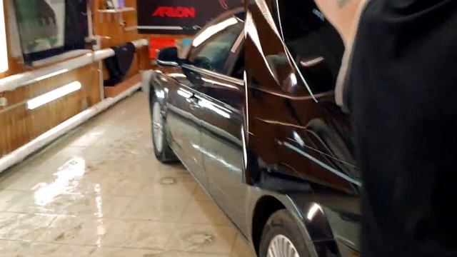 Ford Mondeo 4. Как затонировать пленкой NDFOS PHP Black 05 Pro Series