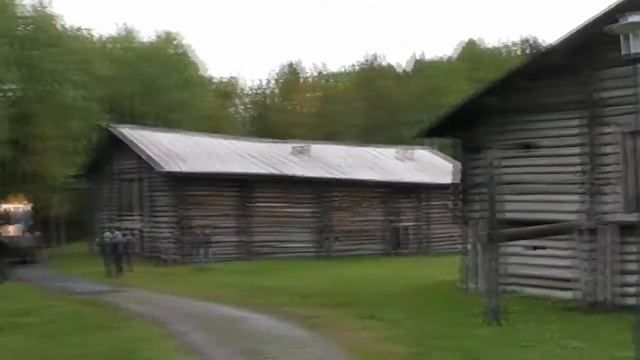 Автопутешествие. Архангельский музей деревянного зодчества Малые Корелы, набережная Северодвинска.