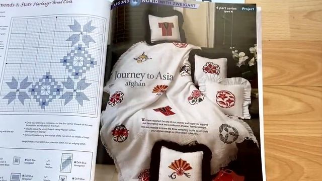 Вишивальні журнали: Création point de croix, Zweigart та інші смотреть онлайн