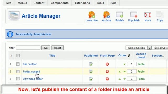 Ep. 50: Publish files and folders inside Joomla! articles  with RSFiles!