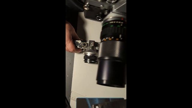 Olympus OM 1 Lens Swap From Parts Camera