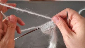 Как связать женский чепчик спицами. Knitted bonnet adult. Pattern. 2