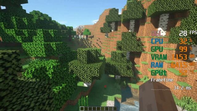 GeForce GTX 750 ti -- Intel Core i3-9100F -- Minecraft FPS Test SEUS смотреть онлайн