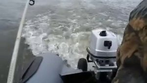 обкатка лодочного мотора sea-pro  F5  4 тактный