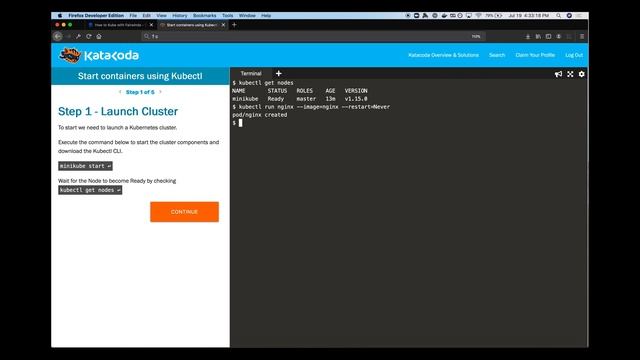 Create, View, and Destroy a Pod in Kubernetes | Kubernetes Tutorial смотреть онлайн