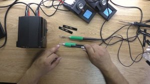 Паяльная станция AIFEN A220 / Паяльник с тремя разными жалами C115 C210 C245