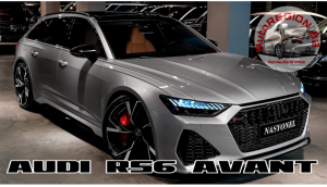 2023 Audi RS6 Avant - роскошный спортивный универсал.