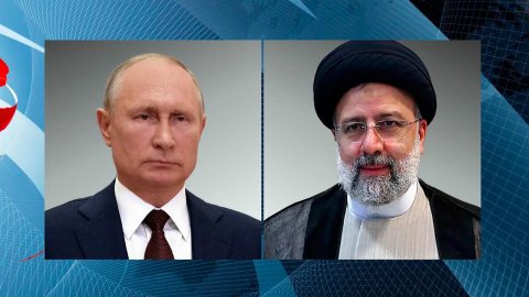 Двустороннее сотрудничество России и Ирана обсудили Владимир Путин и Эбрахим Раиси