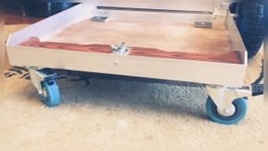 ? Верстак складной с колёсной базы?