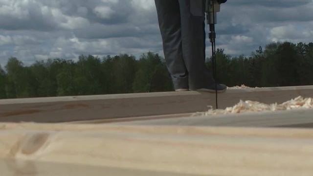 Монтаж коробки из профилированного бруса в Екатеринбурге смотреть онлайн