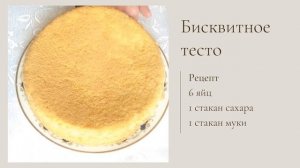Бисквит который никогда не опадает - 100% результат! Самый простой бисквит! Бисквитное тесто!