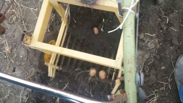 Картофелекопалка-трясучка