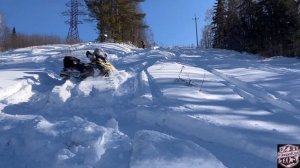 На снегоходах snowmobile STELS Капитан,BRP,LYNX,POLARIS,TURBO,ACE,600,900 #BRP #ace #stels #ссср