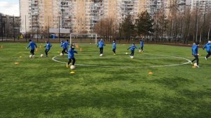 Подвижная игра. Разминка для детей