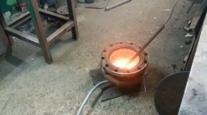 Горелка на отработке испарительного типа.