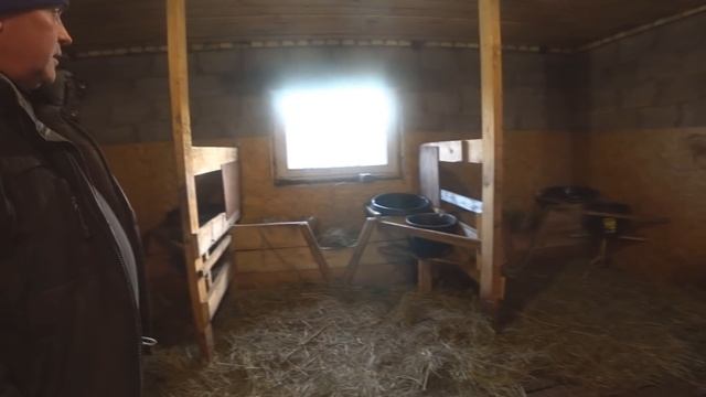 Наша миниферма  (канализация в коровнике , вентиляция и водоснабжение)
