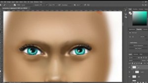 Как нарисовать лицо в фотошопе /How to drawing face in PS Photoshop 2019