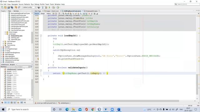Java Project Lecture-13 | Manager Options: AddEmployee, ViewEmployee & Essentials