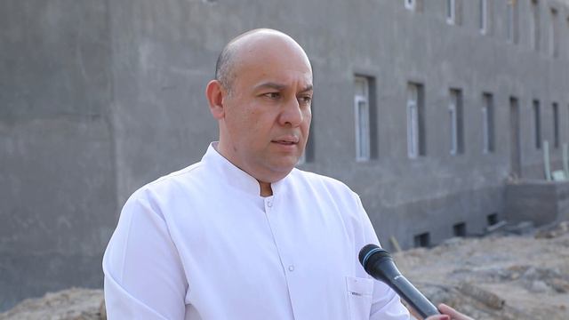 В махалле Бешкурган строится новая семейная поликлиника