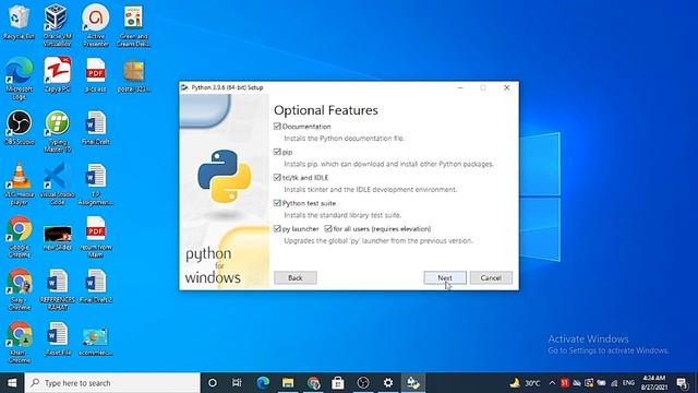 How To Install Python 3.9.6 On windows 10| install Python