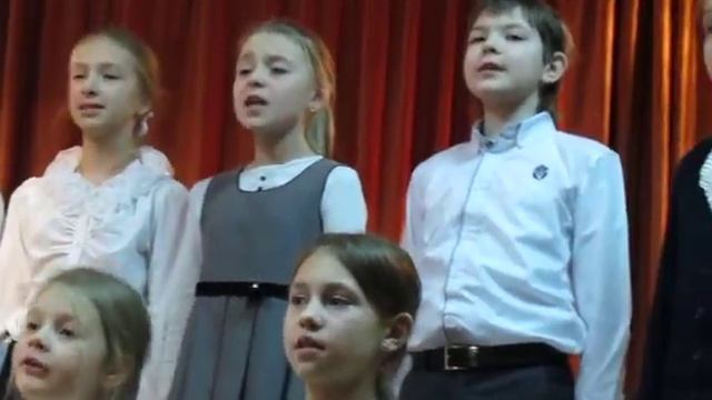 Концерт 2-х - 4-х классов школы 1262. 17.12.2014 (11) смотреть онлайн