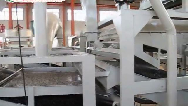 Цяопай Линия для очистки, шелушения и сепарации семян подсолнечника (Горизонтальный тип )TFKH-1500 смотреть онлайн