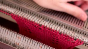 Ажурные колоски | Узор для однофонтурной вязальной машины