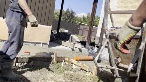 бетонирование отмостки своими руками с разуклонкой по технологии