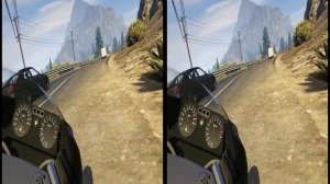 3D VR High Speed Motorcycle Ride Virtual Reality Vídeo  [Google Cardboard VR Box] 3D SBS