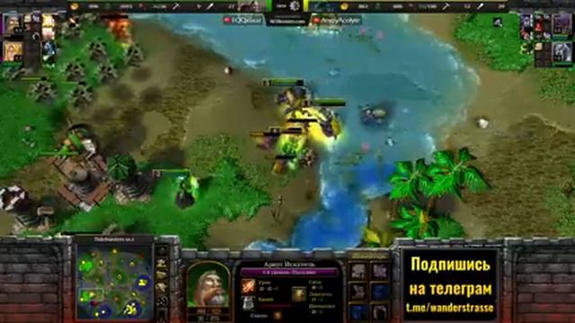 ПАЛАДИН БЕЗ АРМИИ = ТРОЛЛИНГ НЕЖИТИ: Паладин ИЗДЕВАЕТСЯ над оппонентом в Warcraft 3 Reforged смотреть онлайн
