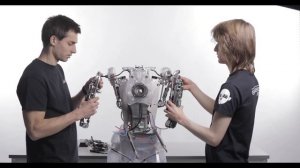 Как создают роботов  - Терминаторов на  Engineered Arts.