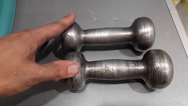 Гантели с вторчермета обработка от ржи грунтовка и покраска смотреть онлайн