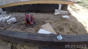 Открытая терраса к бане