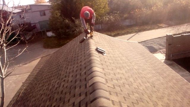 монтаж конька на мягкую кровлю смотреть онлайн