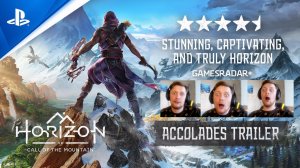 На PS VR2 выходит Horizon Call of the Mountain смотрим Трейлер на Русском | Games Accolades Trailer