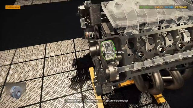 Restoring a Mercedes-Benz in Car Mechanic Simulator 2021