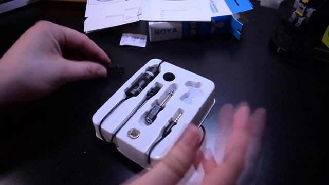 BOYA BY M1 Микрофон из Китая с AliExpress. Распаковка смотреть онлайн