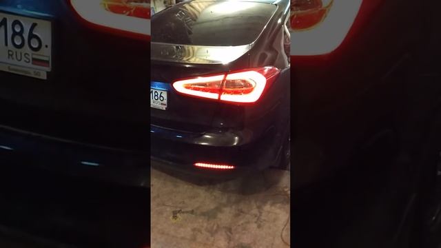 Диоды в отражателях KIA Cerato III 2014 г. в.