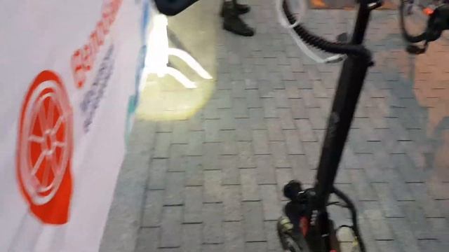 Велопробег по садовому кольцу.Москва.
