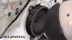 Toyota Corolla How to remove front door speakers