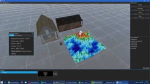 libGDX 3D scene editor with procedural terrain generation tool